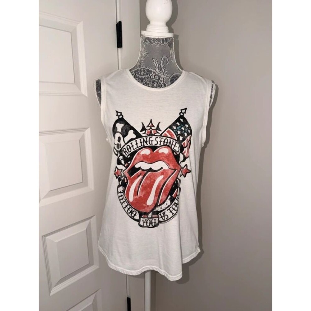 Cotton On - The Rolling Stones - Graphic Tank - Size M